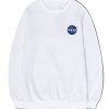Nasa Pocket Print Sweatshirt