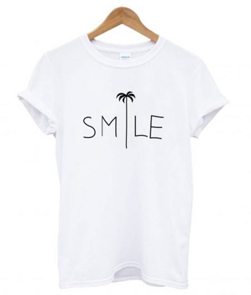 Smile Palm Tree T-shirt