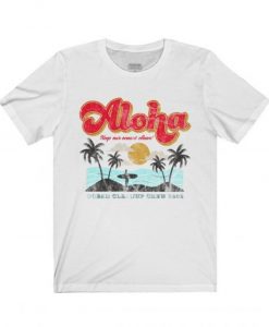 Aloha Keep Our Oceans Clean T shirt