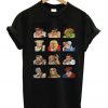 Street Fighter 2 Characters T-shirt
