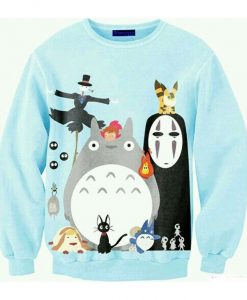 Studio Ghibli Characters Crewneck Sweatshirt