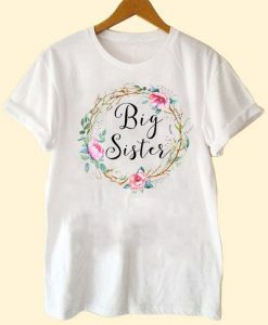 Big Sister Floral T-Shirt