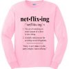 Netflixing Definition Sweatshirt