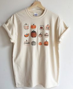 Pumpkin Design Halloween T-Shirt