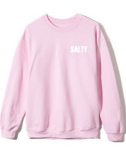 Salty Chest Print Sweatshirt