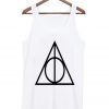 The Deathly Hallows Logo Harry Potter Tank Top