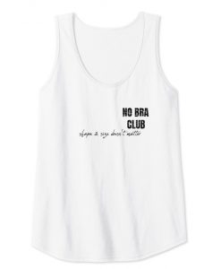 No Bra Club Shape & Size Doesn't Matter Tank Top