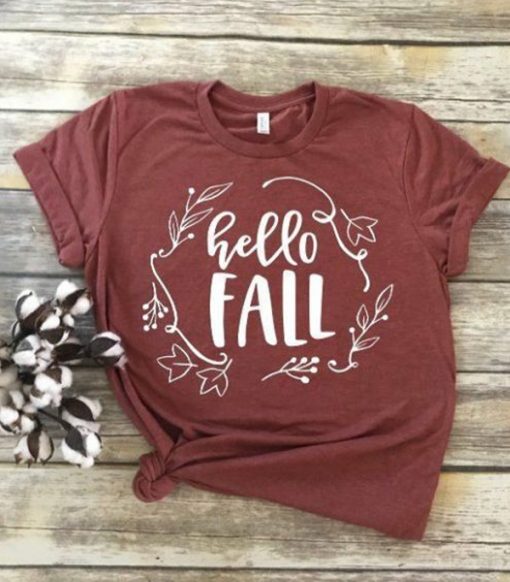Hello Fall T Shirt