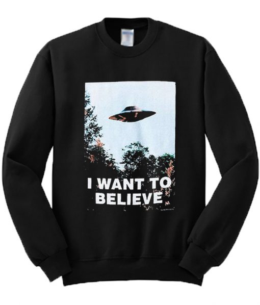 Josh Dun I Want To Believe UFO Sweatshirt