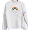 Radiate Positivity Rainbow Sweatshirt