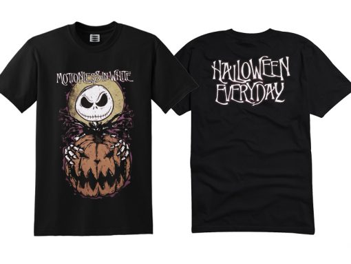 The Nightmare Before Christmas Motionless In White T-shirt
