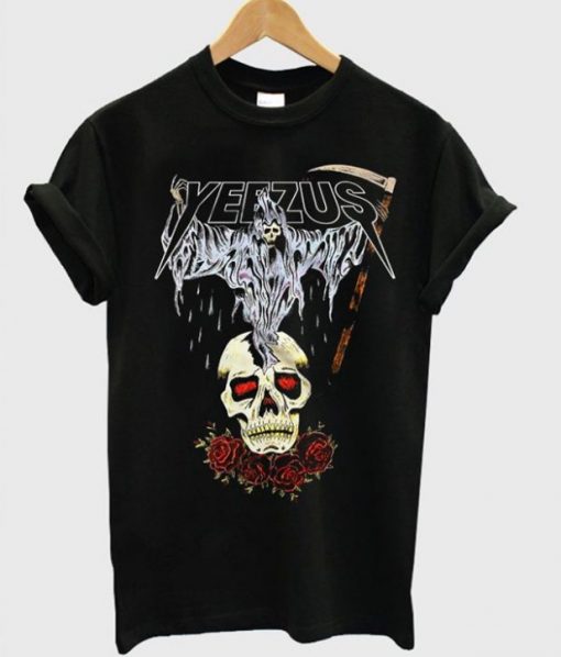 Yeezus Death Skull Tee