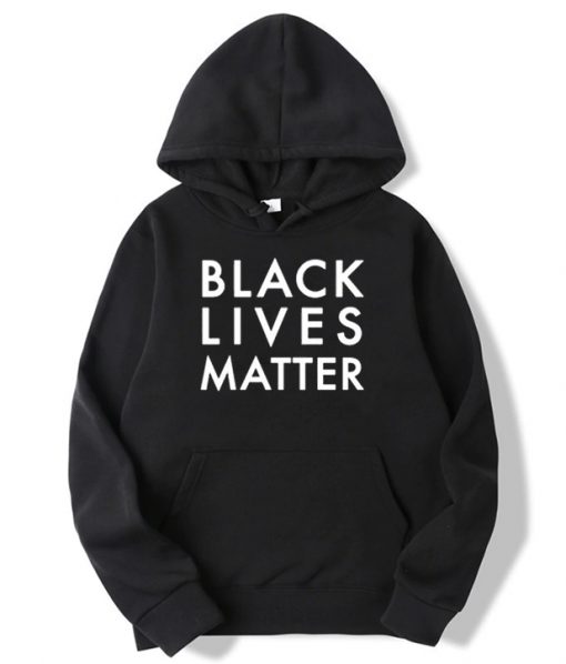Black Lives Matter Graphic Pullover Hoodie