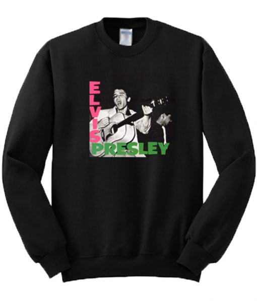 Elvis Presley Album Cover 1956 Sweatshirt