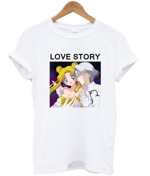 Sailor Moon Love Story T-shirt