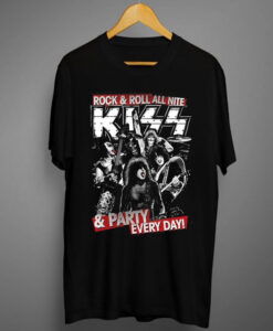 KISS Rock & Roll All Nite And Party Everyday T-Shirt
