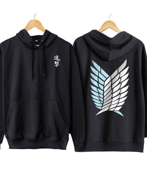 Attack On TItan Logo Pullover Hoodie