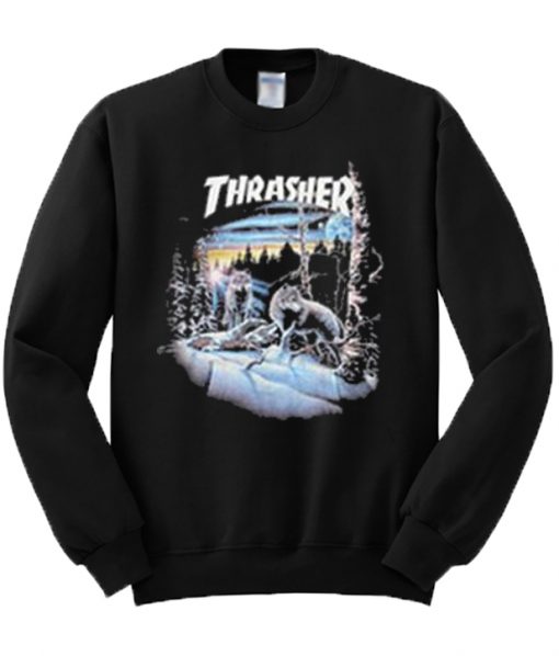 Thrasher Wolf Sweatshirt