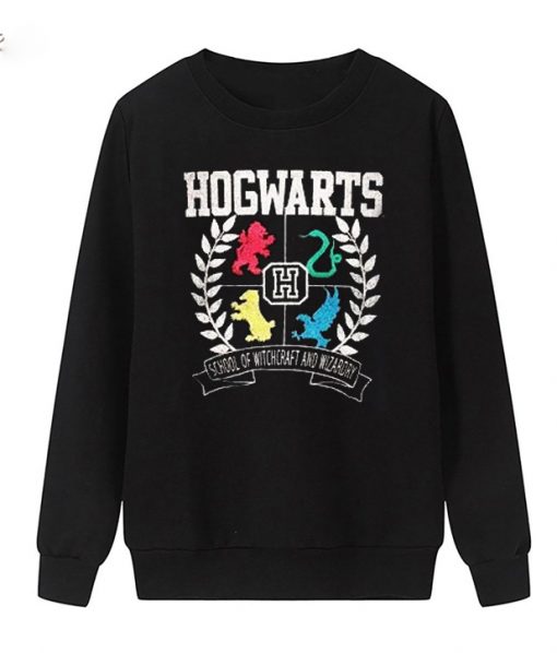 Hogwarts School Of Witchcraft And Wizardry Crewneck Sweatshirt