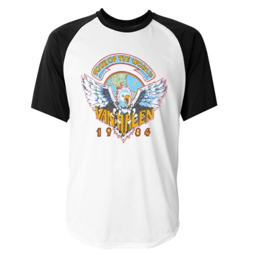 Tour of The World Van Halen 1984 T-shirt