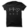 Faith Hope Love Heart Beat T Shirt