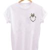 Grinch Face Pocket Print T-Shirt