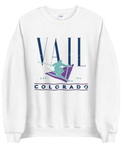 Vail Vintage Style Unisex Sweatshirt
