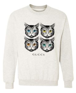 Cats Graphic Sweatshirt