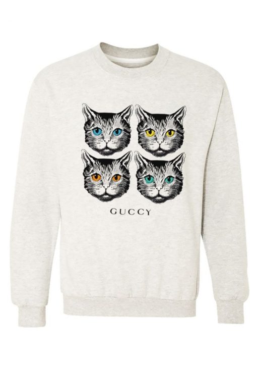 Cats Graphic Sweatshirt