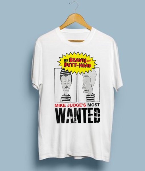 Beavis And Butt-Head Mike Judge's Most Wanted T-Shirt