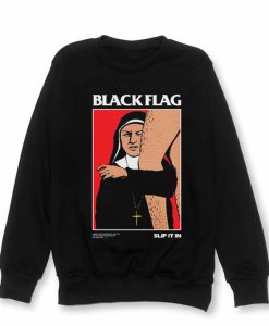 Black Flag Slip In It Sweatshirt