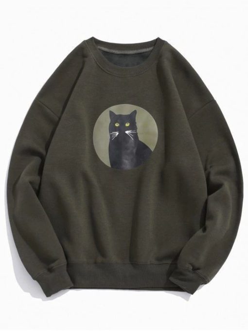 Black Cat Sweatshirt