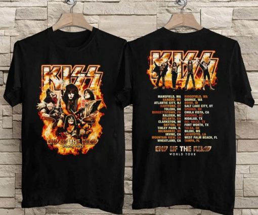KISS End Of The Road World Tour T-Shirt