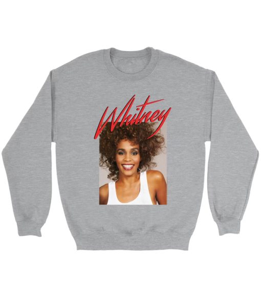 Whitney 1987 Photo And Red Logo Sweatshirt