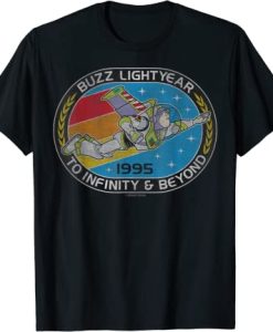Buzz Lightyear To Infinity Badge T-Shirt