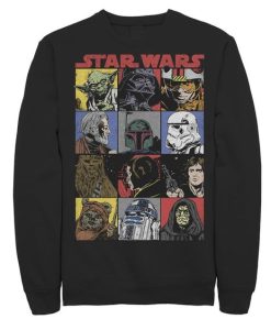Comic Strip Cartoon Group Sweatshirt