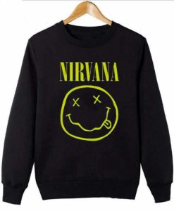 Nirvana Smiley Face Logo Sweatshirt