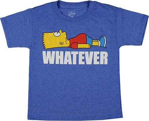 The Simpsons Bart Whatever Graphic T-Shirt