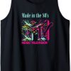 MTV Logo with abstract funky new Wave Lines Tank Top