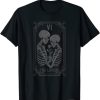 The Lovers Tarot Card Occult Goth Halloween Gothic T-Shirt