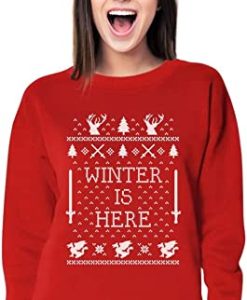 Winter Is Here Christmas Sweatshirt