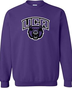 Central Arkansas UCA Bear Head Crewneck Sweatshirt