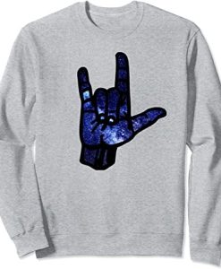 Deaf Pride & American Sign Language Sweatshirt