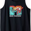 MTV Catch a Wave MTV Surfer Logo Retro Graphic Tank Top