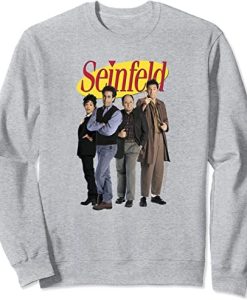 Seinfeld Cast and Logo Sweatshirt