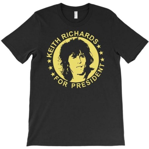Keith Richards For President T-Shirt