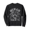 Queen Tour 75 Crest Logo Sweatshirt