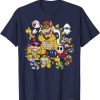 Super Mario Bowser Enemy Group Graphic T-Shirt