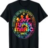 Super Mario Brick Break 85 Tie Dye Logo Graphic T-Shirt