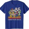 Super Mario Retro Character Line-Up Graphic T-Shirt